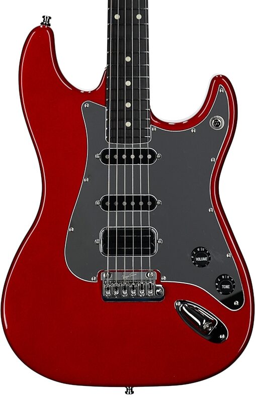 Godin Lerxst Grace Vega Electric Guitar (with Case), Red, Serial Number 24310883, Body Straight Front