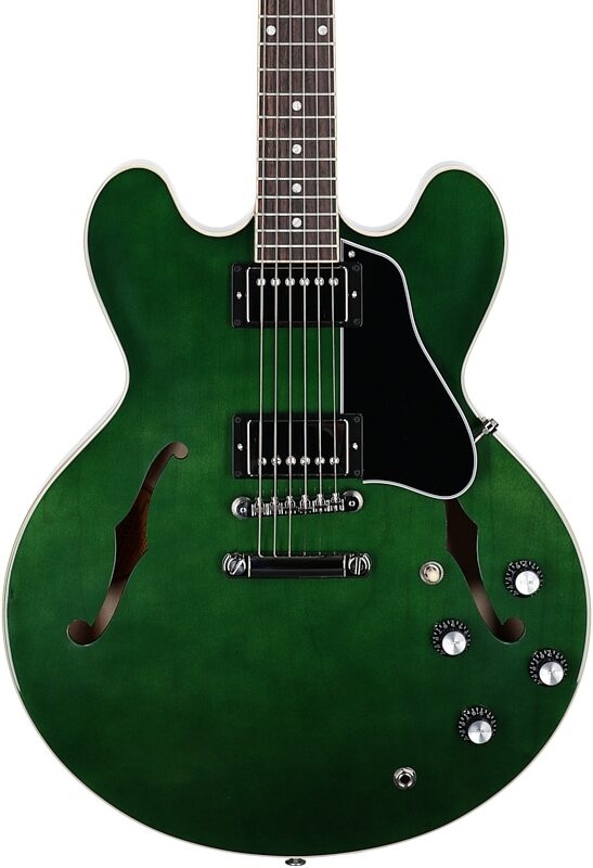 Gibson ES-335 Electric Guitar (with Case), Spearmint, Serial Number 232740123, Body Straight Front