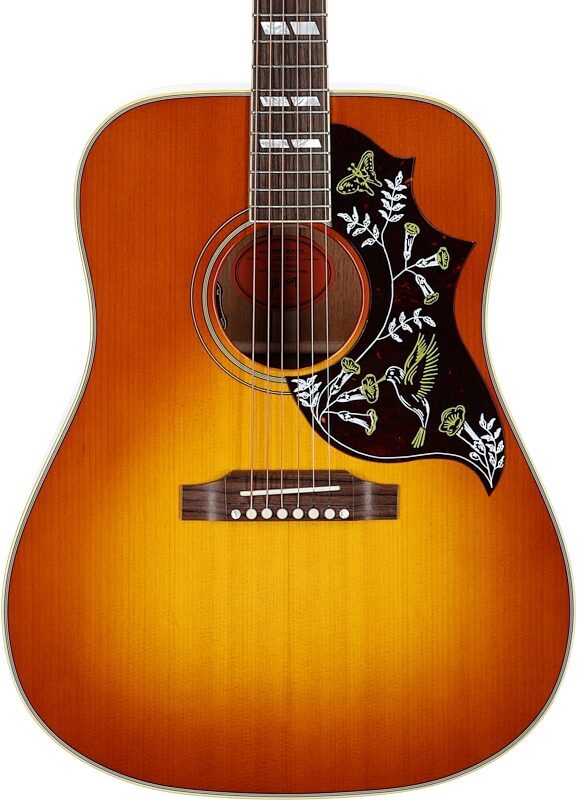 Gibson Hummingbird Original Acoustic-Electric Guitar (with Case), Heritage Cherry Sunburst, Serial Number 23314112, Body Straight Front
