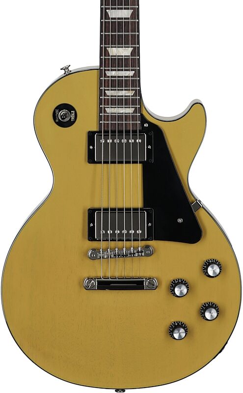 Gibson Les Paul Standard '60s Mahogany Top Electric Guitar (with Case), TV Yellow, Serial Number 231840015, Body Straight Front