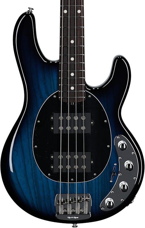 Ernie Ball Music Man StingRay Special HH Electric Bass (with Case), Pacific Blue, Serial Number K06495, Body Straight Front