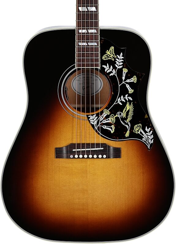 Gibson Hummingbird Standard Acoustic-Electric Guitar (with Case), Vintage Sunburst, Serial Number 23394016, Body Straight Front