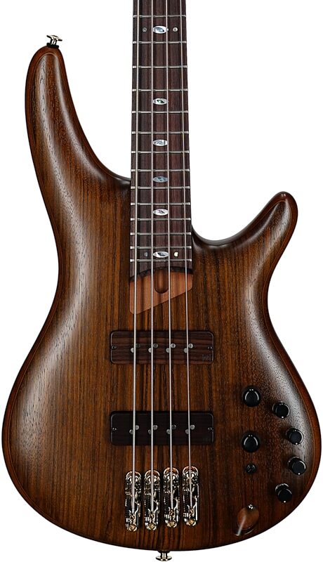 Ibanez SR5500 Prestige Electric Bass (with Case), Mocha Flat, Serial Number F2434042, Body Straight Front