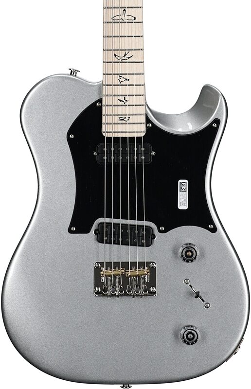 PRS Paul Reed Smith Myles Kennedy Electric Guitar (with Gig Bag), Platinum Metallic, Serial Number 0402089, Body Straight Front