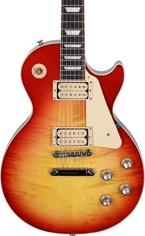 Gibson Limited Edition Les Paul Standard '60s Double Trouble Electric Guitar, Vintage Cherry Sunburst, Serial Number 202350047, Body Straight Front