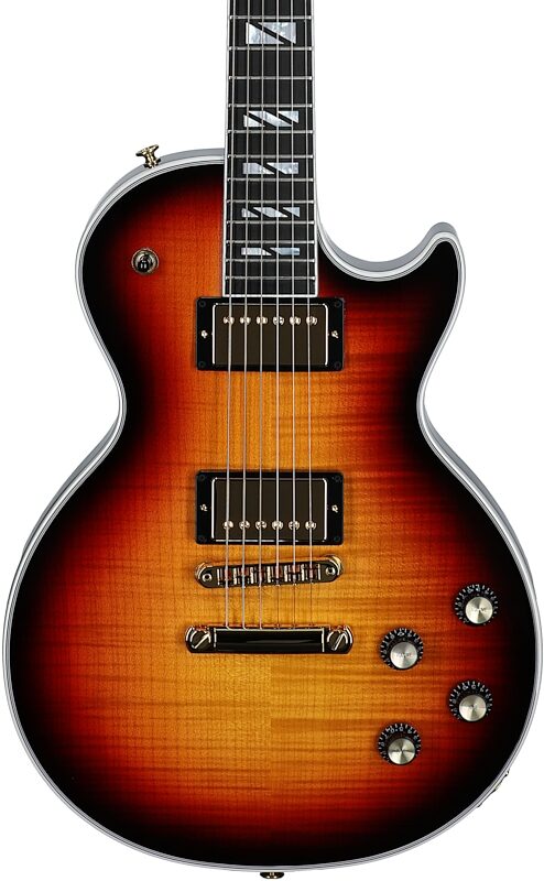Gibson Les Paul Supreme AAA Figured Electric Guitar (with Case), Fireburst, Serial Number 231640121, Body Straight Front