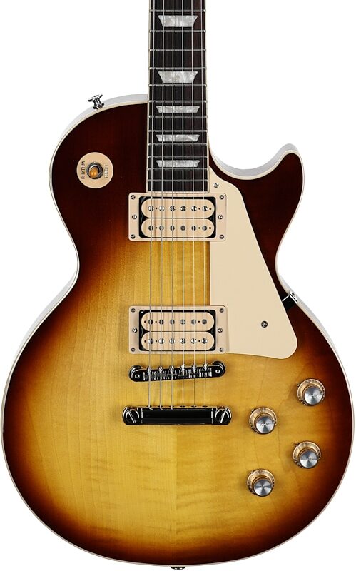 Gibson Limited Edition Les Paul Standard '60s Double Trouble Electric Guitar, Vintage Tobacco, Serial Number 202150112, Body Straight Front