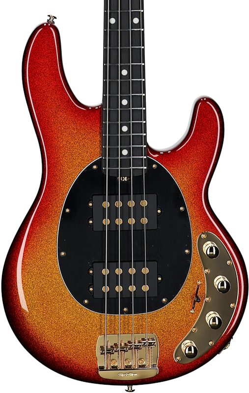 Ernie Ball Music Man StingRay Special HH Electric Bass (with Case), Cherry Punch, Serial Number K06361, Body Straight Front