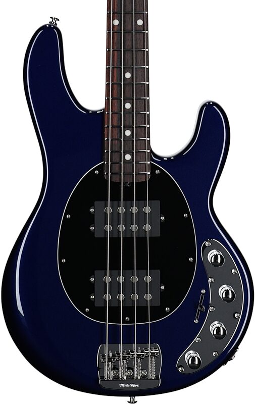 Ernie Ball Music Man StingRay Special HH Electric Bass (with Case), Butane Blue, Serial Number K07479, Body Straight Front