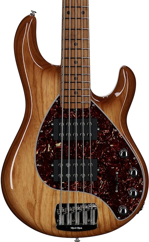 Ernie Ball Music Man StingRay 5 Special HH Electric Bass (with Case), Hot Honey, Serial Number K06091, Body Straight Front