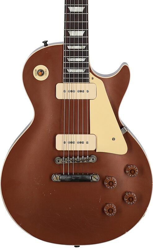 Gibson Limited Edition Custom Shop 1955 NAMM Les Paul Electric Guitar (with Case), Copper Iridescent, Serial Number 55270, Body Straight Front