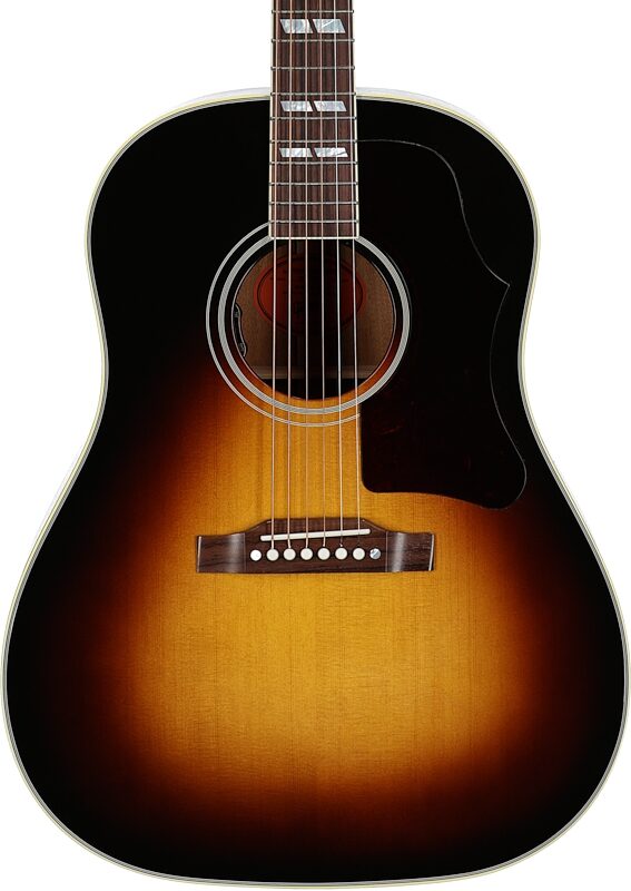 Gibson Southern Jumbo Original Acoustic-Electric Guitar (with Case), Vintage Sunburst, Serial Number 20435082, Body Straight Front