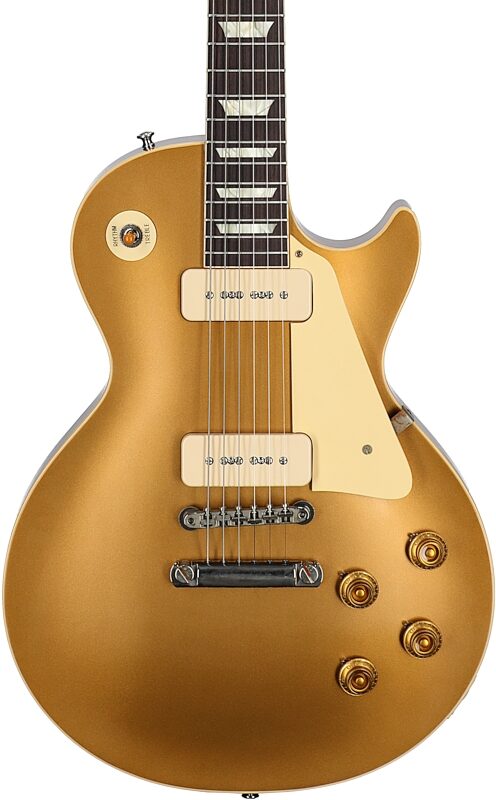 Gibson Custom Shop 1956 Les Paul Goldtop Reissue Electric Guitar (with Case), Double Gold, Serial Number 65114, Body Straight Front