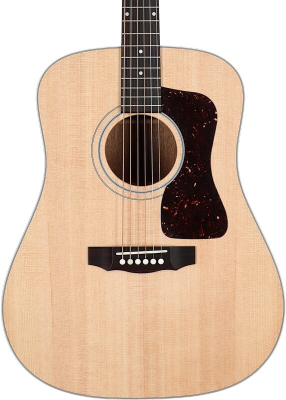 Guild D-40 Standard Dreadnought Acoustic Guitar, Natural, Serial Number US250049, Body Straight Front