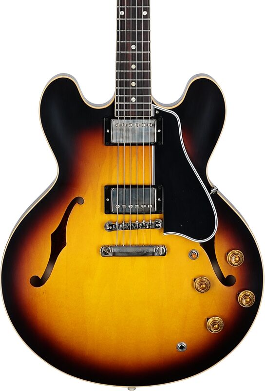 Gibson Custom 1959 ES-335 Reissue VOS Electric Guitar (with Case), Vintage Burst, Serial Number A940440, Body Straight Front