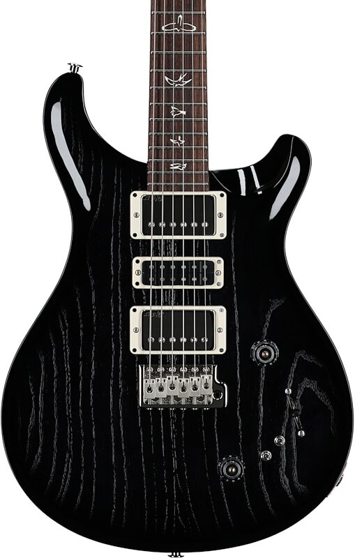 PRS Paul Reed Smith Swamp Ash Special Electric Guitar, with Rosewood Fingerboard (with Gig Bag), Black Doghair Smokeburst, Serial Number 0404071, Body Straight Front