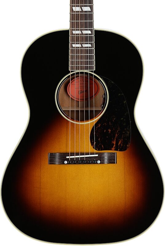 Gibson Nathaniel Rateliff LG-2 Western Acoustic-Electric Guitar (with Case), Vintage Sunburst, Serial Number 20365071, Body Straight Front