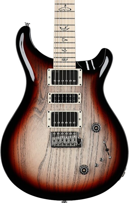 PRS Paul Reed Smith Swamp Ash Special Maple Electric Guitar (with Gig Bag), Jasper Smokeburst, Serial Number 0404830, Body Straight Front