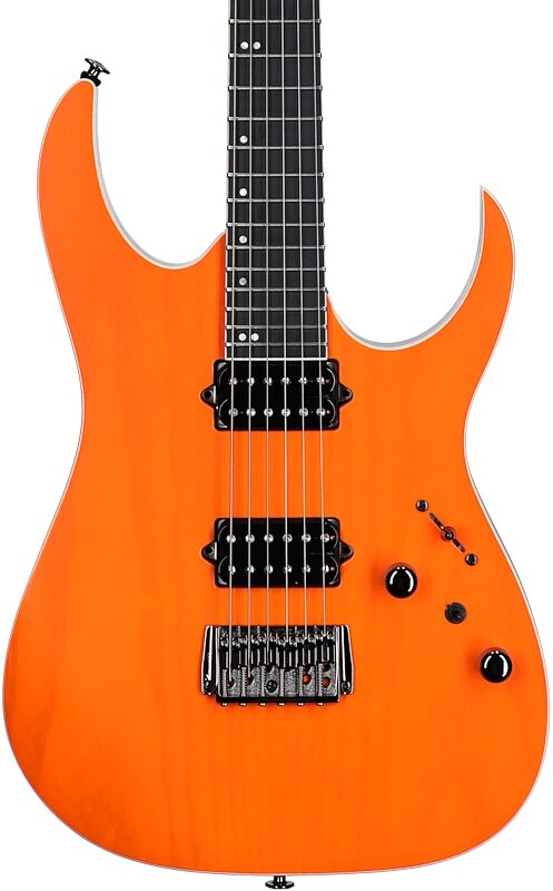 Ibanez RGR5221 Prestige Electric Guitar (with Case), Transparent Fluorescent Orange, Serial Number 210002F2508104, Body Straight Front
