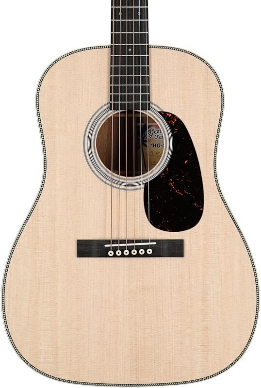 Martin O'ahu HG-28 Special Edition Acoustic Guitar (with Case), New, Serial Number M2955527, Body Straight Front