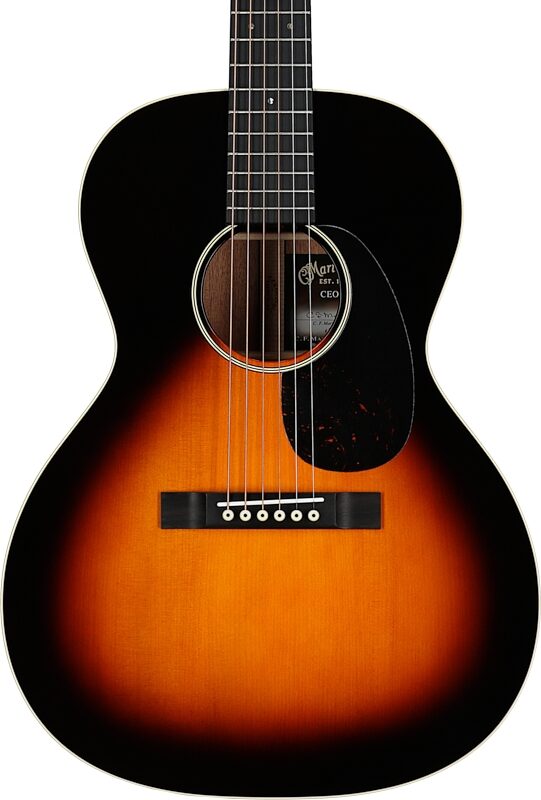 Martin CEO7 Sloped Shoulder 00 14-Fret Acoustic Guitar (with Case), Autumn Sunset Burst, Serial Number M2955122, Body Straight Front