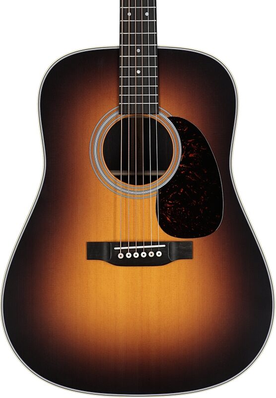 Martin D-28 Satin Acoustic Guitar (with Case), Burst, Serial Number M2939889, Body Straight Front