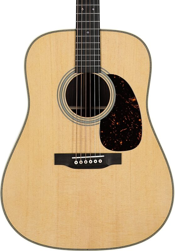 Martin HD-28-v2 Acoustic Guitar (with Case), Natural, Serial Number M2966005, Body Straight Front