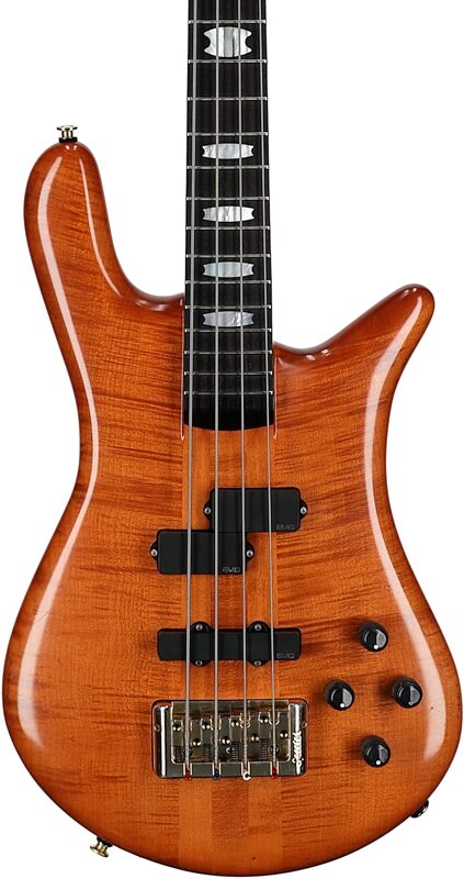 Spector Euro 4 Doug Wimbish Signature Limited Edition Electric Bass, Amber Relic, Serial Number 21NB22979, Body Straight Front