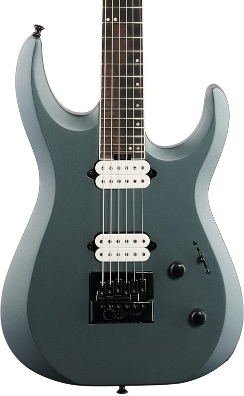 Jackson Pro Series Dinky DK Modern EverTune 6 Electric Guitar, 6-String, Satin Graphite, Body Straight Front