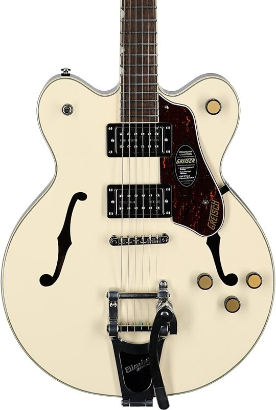 Gretsch G2622T Streamliner CB Electric Guitar, Vintage White, Body Straight Front