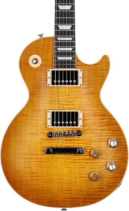 Gibson Kirk Hammett "Greeny" Les Paul Standard (with Case), Greeny Burst, Body Straight Front