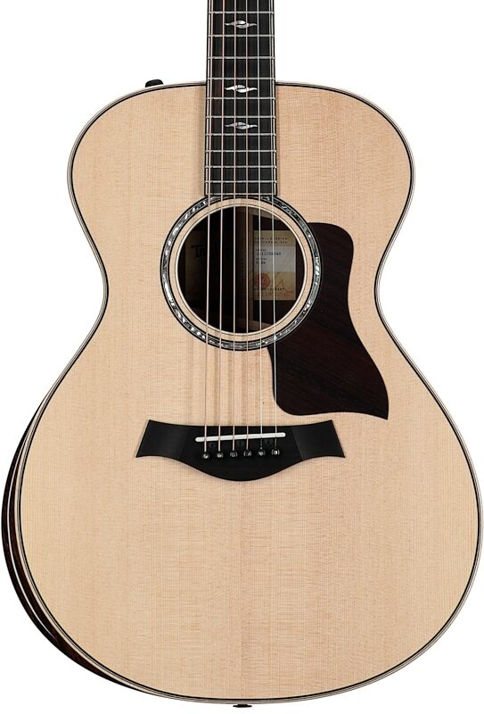 Taylor 812e V-Class Grand Concert Acoustic-Electric Guitar, with Case, New, Body Straight Front