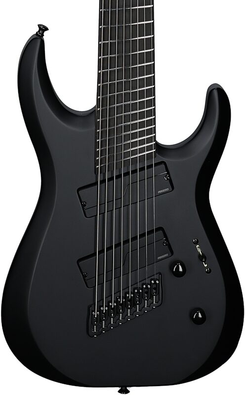 Jackson Limited Edition Concept DK Modern MDK8 Electric Guitar, 8-String (with Case), Black, Body Straight Front