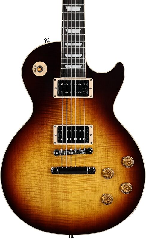 Gibson Slash Les Paul Standard Electric Guitar (with Case), November Burst, Body Straight Front