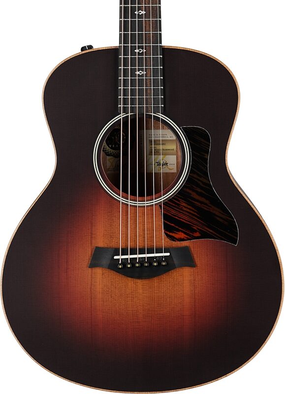 Taylor 50th Anniversary GS Mini-e Rosewood SB LTD Acoustic-Electric Guitar (with Gig Bag), Rosewood Sunburst, Body Straight Front
