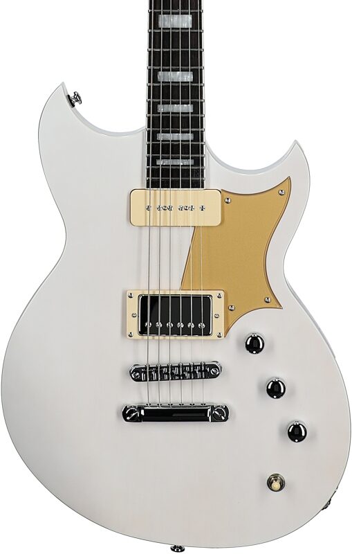 Reverend Sensei H90 Electric Guitar, Transparent White, Body Straight Front