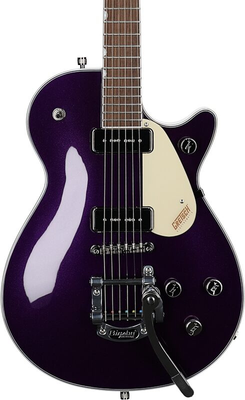 Gretsch G5210T-P90 Electromatic Jet Two 90 Single-Cut Electric Guitar, Amethyst, Body Straight Front