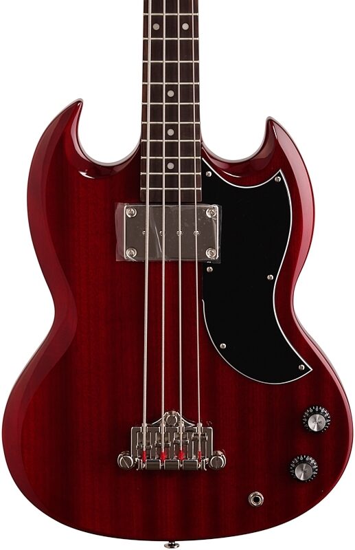 Epiphone SG Electric Bass, Cherry, Body Straight Front