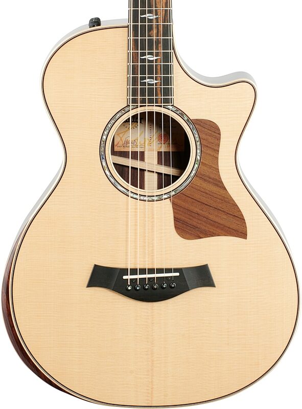 Taylor 812ceV Grand Concert 12 Fret Acoustic-Electric Guitar (with Case), New, Body Straight Front