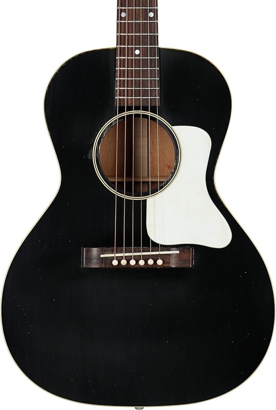Gibson Custom Shop Murphy Lab 1933 L-00 Acoustic Guitar (with Case), Light Aged Ebony, Body Straight Front