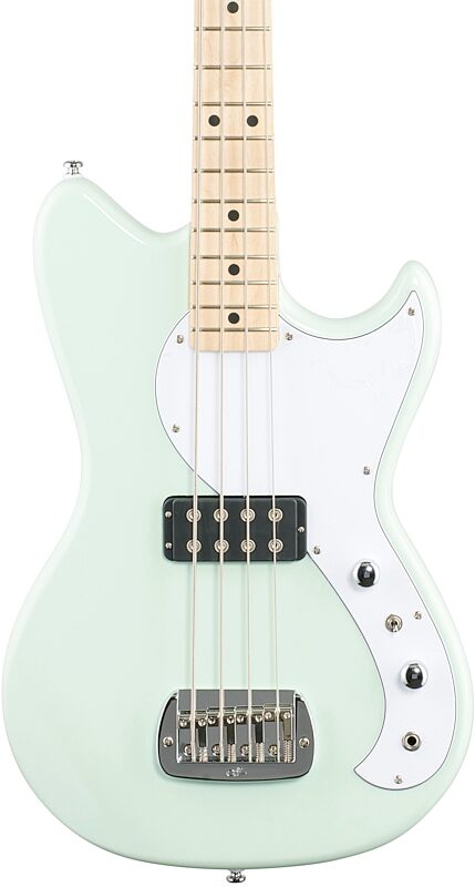 G&L Tribute Series Fallout Bass Guitar, Surf Green, Body Straight Front