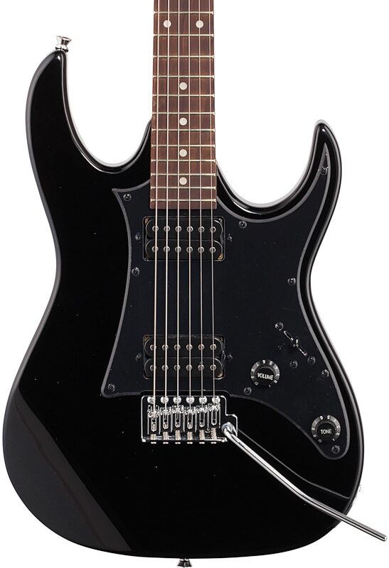 Ibanez GRX20Z Electric Guitar, Black, Body Straight Front