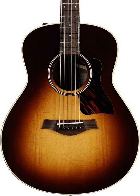 Taylor AD11e-SB American Dream Acoustic-Electric Guitar (with Aerocase), Sunburst, Grand Theater, with Aerocase, Body Straight Front