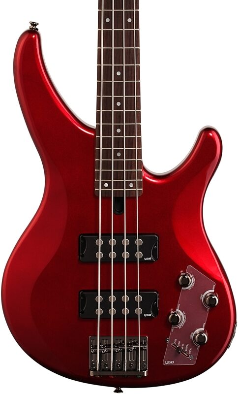 Yamaha TRBX304 Electric Bass, Candy Apple Red, Customer Return, Blemished, Body Straight Front