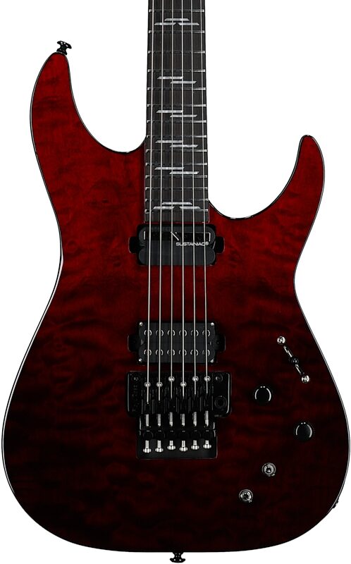 Schecter Reaper 6 FRS Elite Electric Guitar, Blood Burst, Body Straight Front