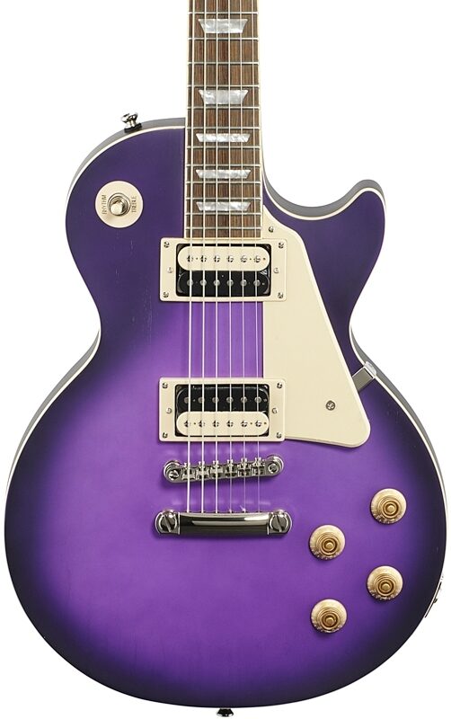 Epiphone Les Paul Classic Worn Electric Guitar, Violet Purple Burst, Blemished, Body Straight Front