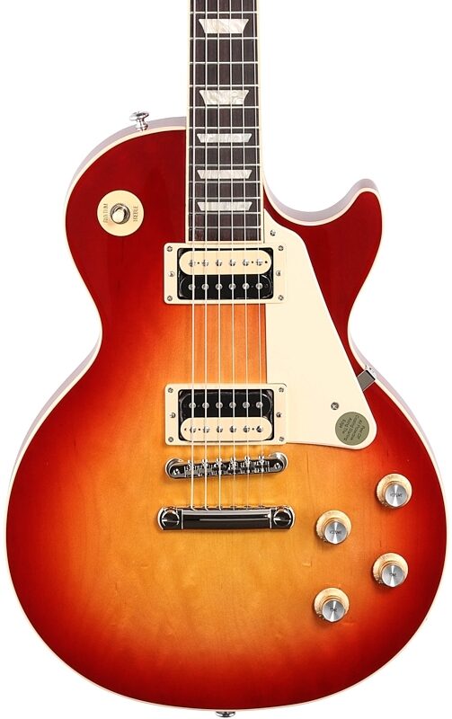 Gibson Les Paul Classic Electric Guitar (with Case), Heritage Cherry Sunburst, Body Straight Front