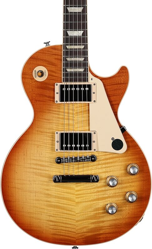 Gibson Exclusive Les Paul Standard '60s AAA Top Electric Guitar (with Case), Unburst, Blemished, Body Straight Front