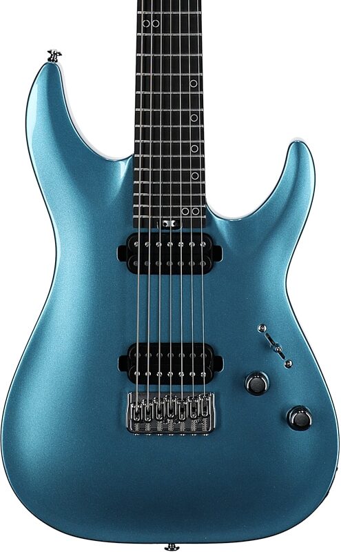Schecter Aaron Marshall AM-7 Electric Guitar, Cobalt Slate, Body Straight Front