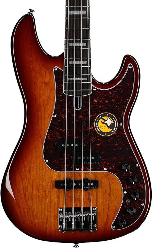 Sire Marcus Miller P7 Electric Bass, Tobacco Sunburst, Body Straight Front